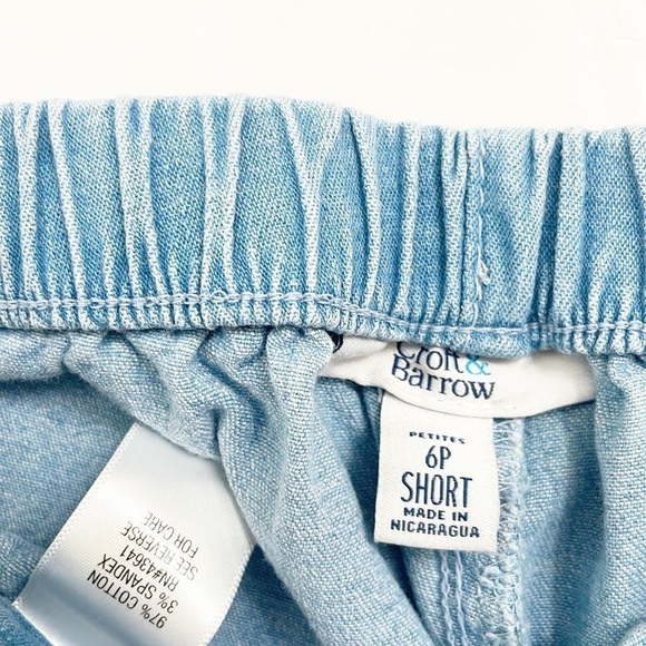 Croft & Barrow denim elastic pull on pants - Picture 3 of 3